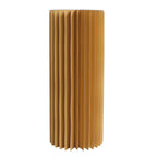 40" Gold Cylinder Display Column Stand, Pillar Pedestal Stand With Top Plate - Bell Racket Store