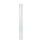 40" Ribbed Cylinder Floor Vases 2 Pack â€“ Oversized Clear Glass Vases for Grand Venue Displays & Lobbies - Bell Racket Store