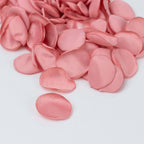 400 - Pack Rose Petals Life - Like Flower Confetti Dusty Rose Matte Silk Round - Perfect for Event Tables 2" - Bell Racket Store