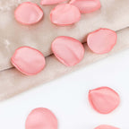 400 - Pack Rose Petals Life - Like Flower Confetti Dusty Rose Matte Silk Round - Perfect for Event Tables 2" - Bell Racket Store