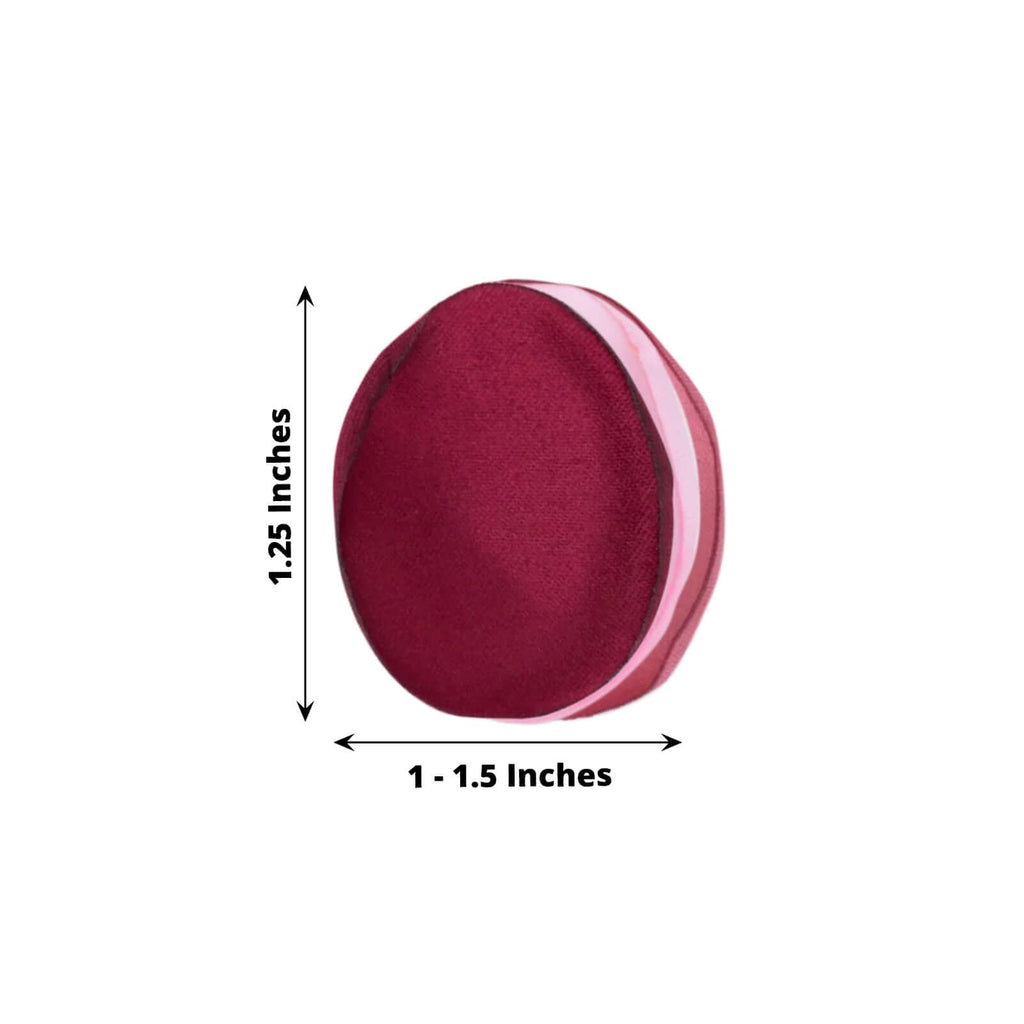 400 - Pack Rose Petals Life - Like Flower Confetti Dusty Rose Mix Matte Silk Round - Decorative Event Table Scatters 2" - Bell Racket Store