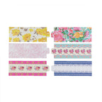 48 - Pack Disposable Napkin Rings in Mixed Vintage Floral â€“ Elegant Paper Napkin Holder Bands for Tea Parties, Weddings & Special Occasions - Bell Racket Store