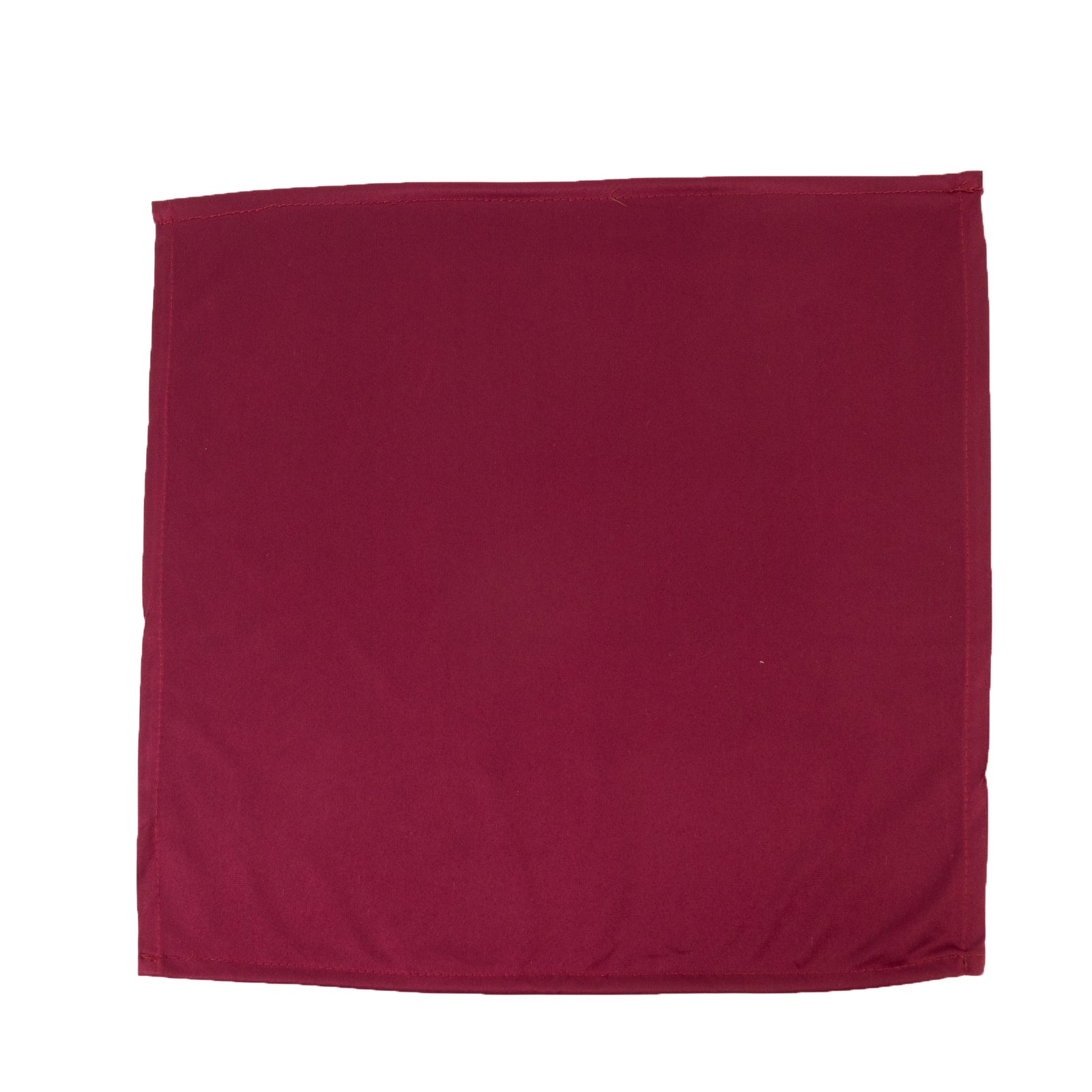 5 Pack Burgundy Scuba Napkins â€“ 17"x17", Wrinkle - Free & Stain Resistant Cloth Napkins - Bell Racket Store