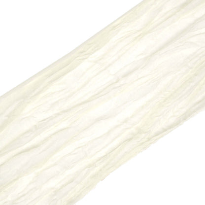 5 Pack Cheesecloth Gauze 16"x88" Chair Sashes Cream - Boho Chair Decorations - Bell Racket Store