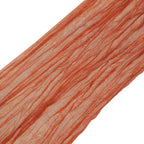 5 Pack Cheesecloth Gauze 16"x88" Chair Sashes Terracotta (Rust) - Boho Chair Decorations - Bell Racket Store