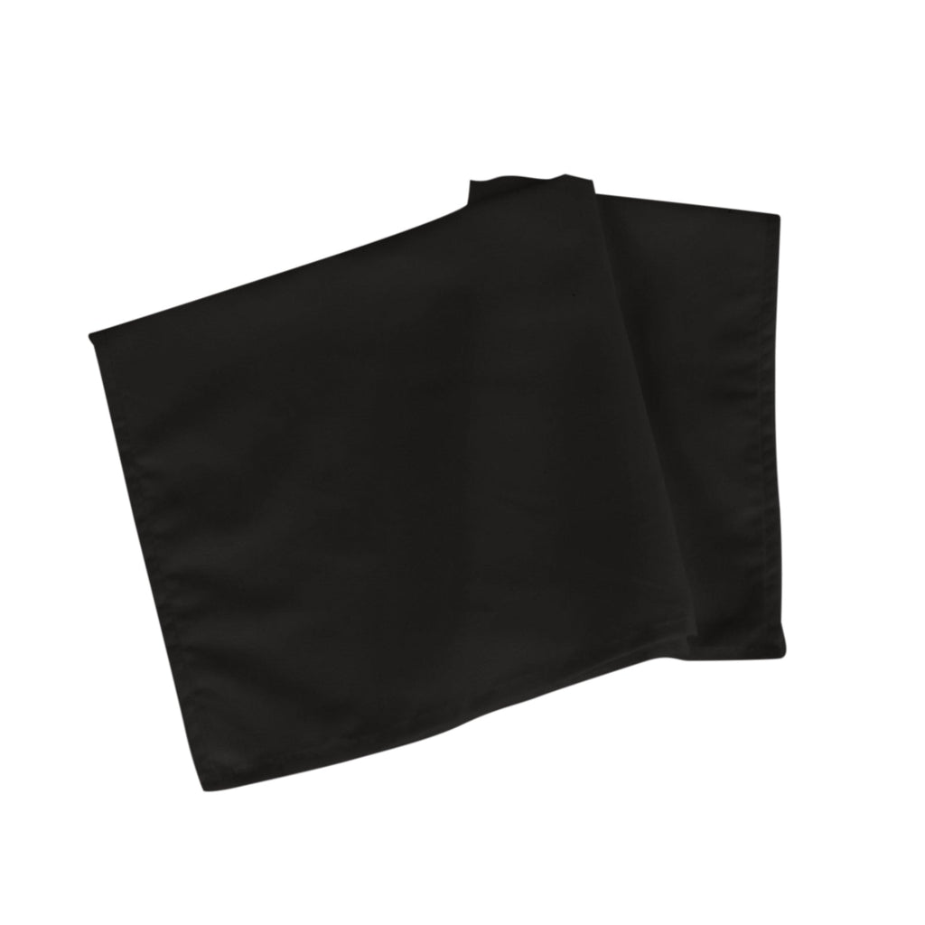 5 Pack Cotton Blend 20"x20" Napkins Black - Wrinkle - Resistant & Washable Dinner Napkins - Bell Racket Store
