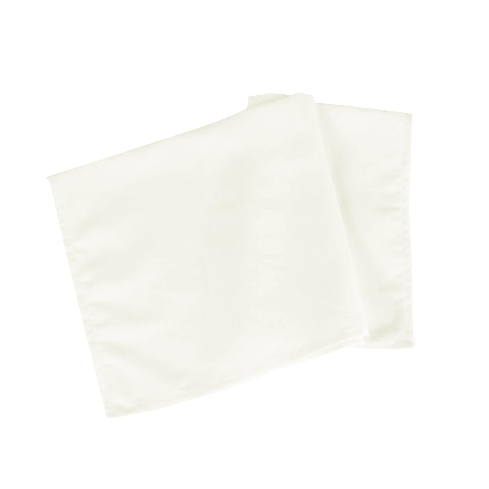 5 Pack Cotton Blend 20"x20" Napkins Ivory - Wrinkle - Resistant & Washable Dinner Napkins - Bell Racket Store