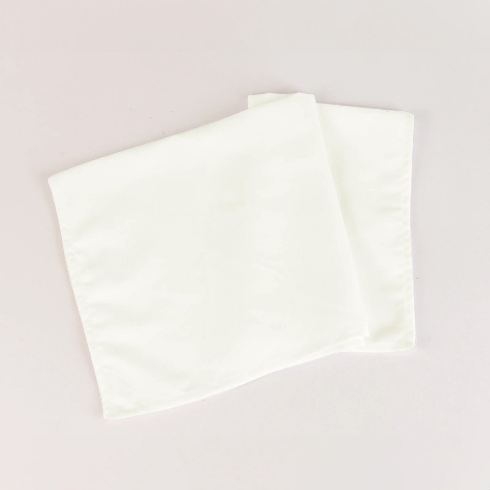 5 Pack Cotton Blend 20"x20" Napkins Ivory - Wrinkle - Resistant & Washable Dinner Napkins - Bell Racket Store