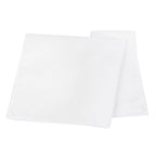5 Pack Cotton Blend 20"x20" Napkins White - Wrinkle - Resistant & Washable Dinner Napkins for Everyday Use - Bell Racket Store