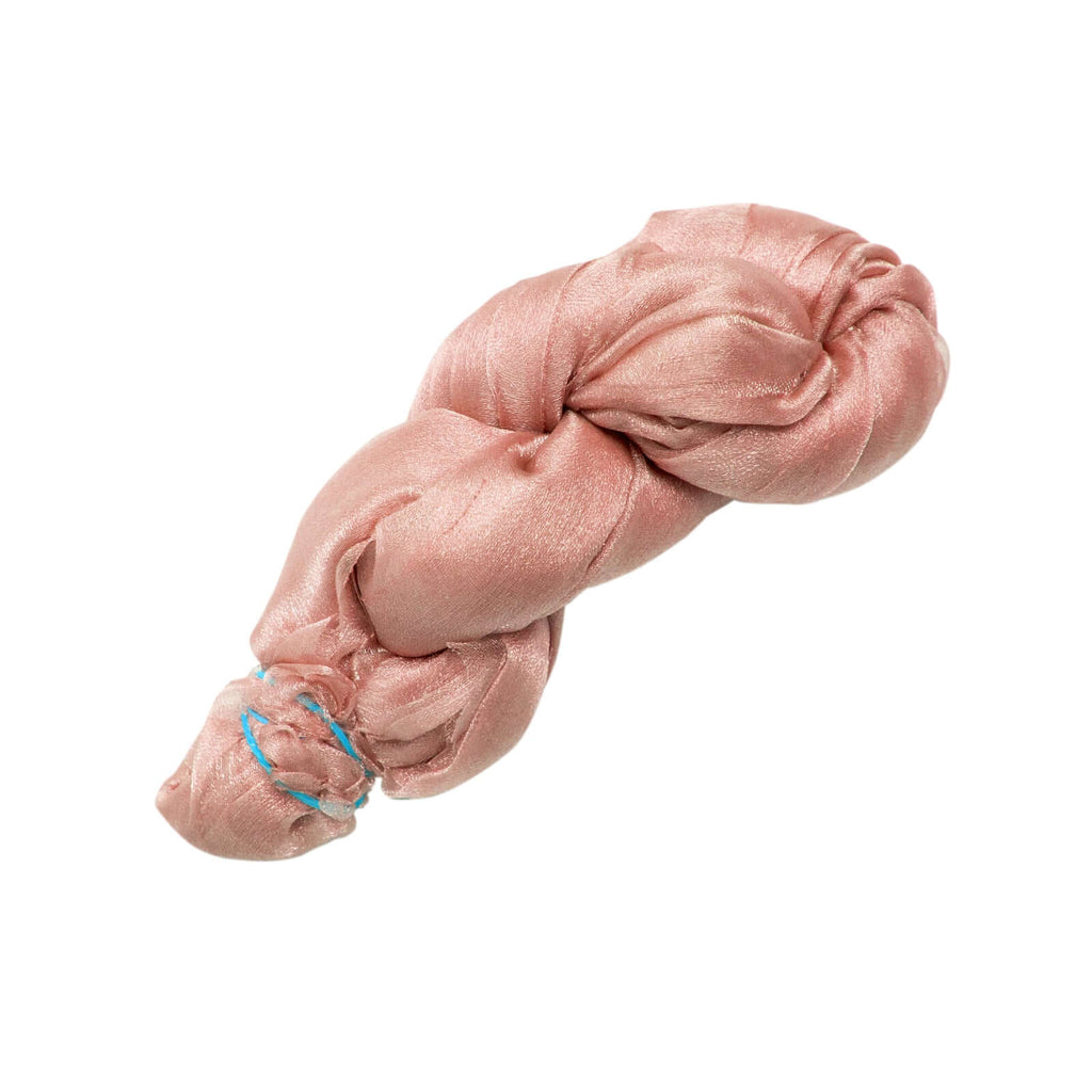 5 Pack Crinkled Organza 21"x21" Napkins Dusty Rose - Rustic Style Dinner & Party Napkins - Bell Racket Store