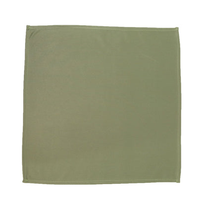 5 Pack Dusty Sage Green Scuba Napkins â€“ 17"x17", Wrinkle - Free & Stain Resistant Cloth Napkins - Bell Racket Store
