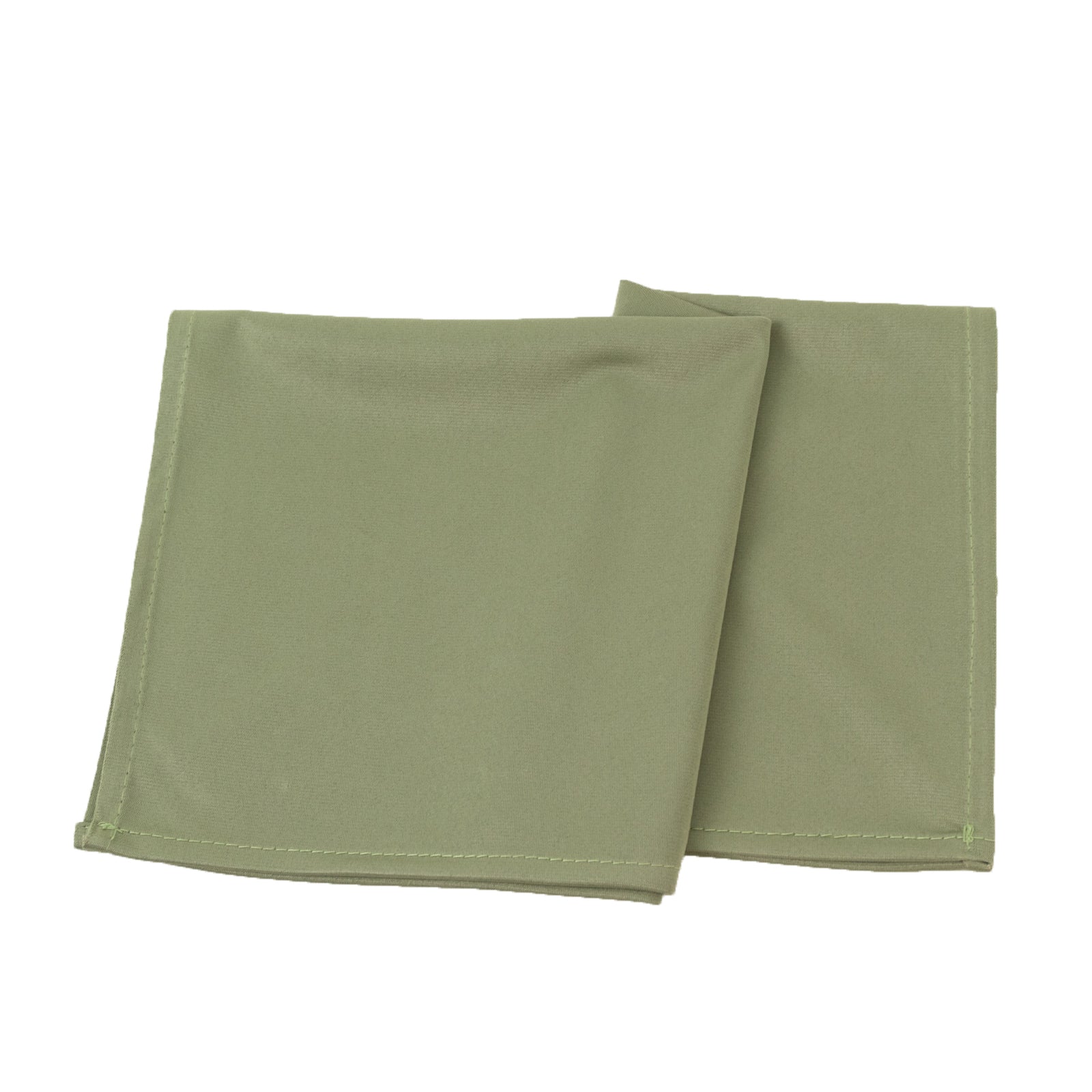 5 Pack Dusty Sage Green Scuba Napkins â€“ 17"x17", Wrinkle - Free & Stain Resistant Cloth Napkins - Bell Racket Store