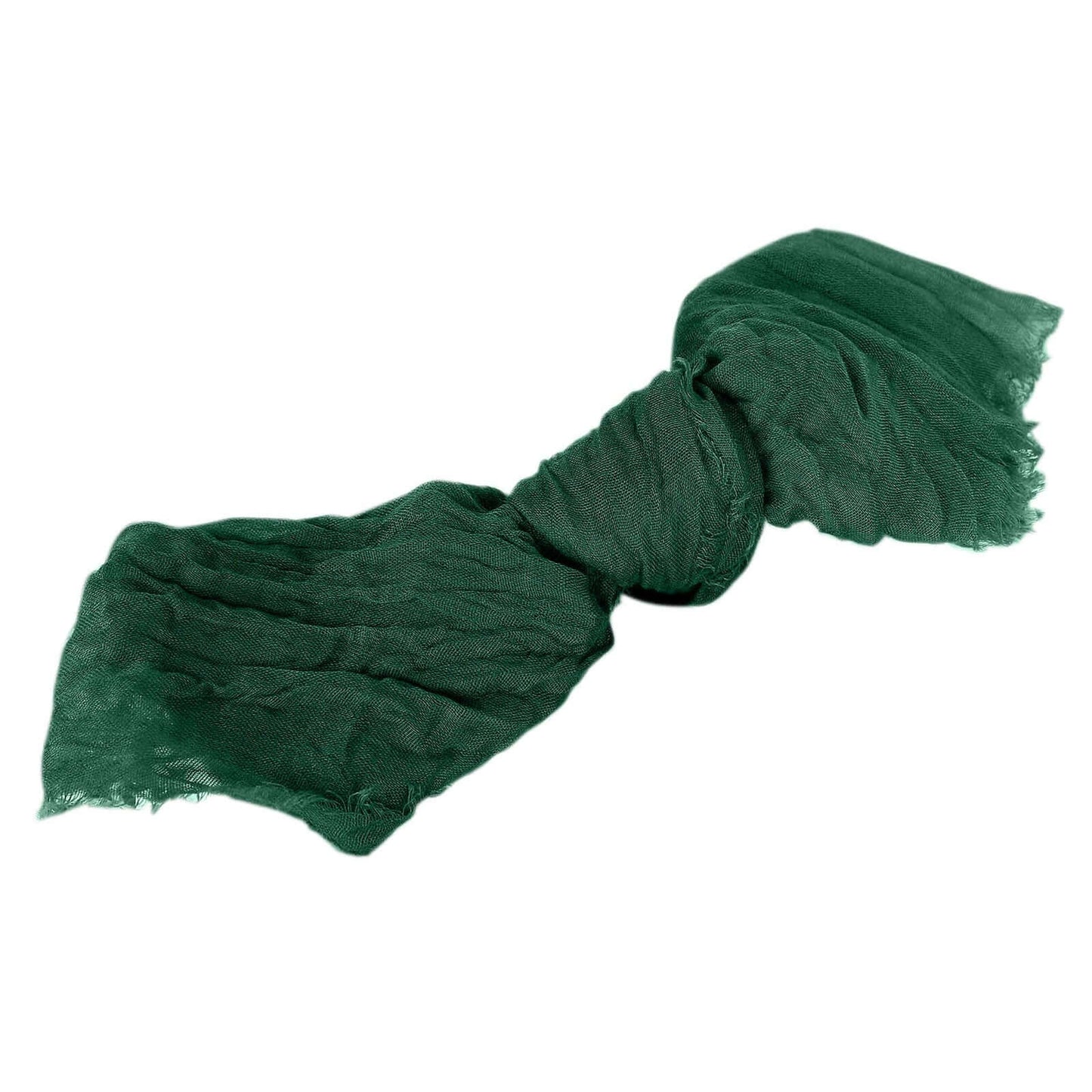 5 Pack Gauze Cheesecloth 24"x19" Napkins Hunter Emerald Green Reusable Dinner Napkins - Bell Racket Store