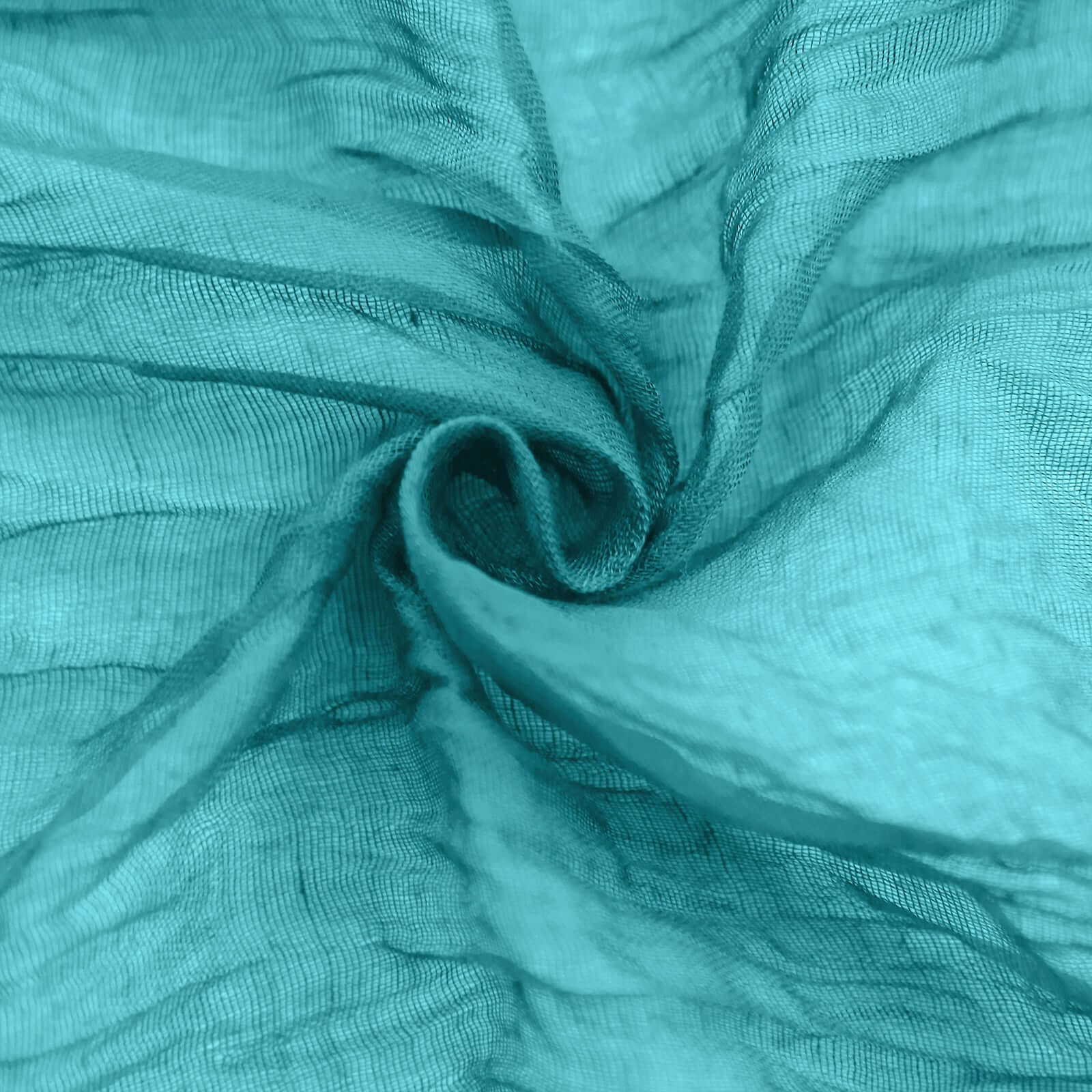 5 Pack Gauze Cheesecloth 24"x19" Napkins Peacock Teal Reusable Dinner Napkins - Bell Racket Store