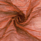 5 Pack Gauze Cheesecloth 24"x19" Napkins Terracotta (Rust) Reusable Dinner Napkins - Bell Racket Store