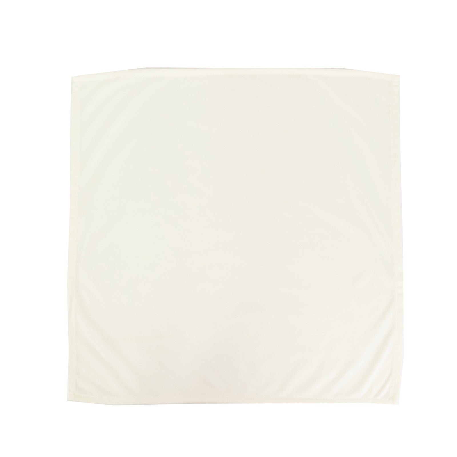 5 Pack Ivory Scuba Napkins â€“ 17"x17", Wrinkle - Free & Stain Resistant Cloth Napkins - Bell Racket Store