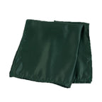 5 Pack Lamour Satin 20"x20" Napkins Hunter Emerald Green - Soft Matte Finish Dinner Napkins - Bell Racket Store