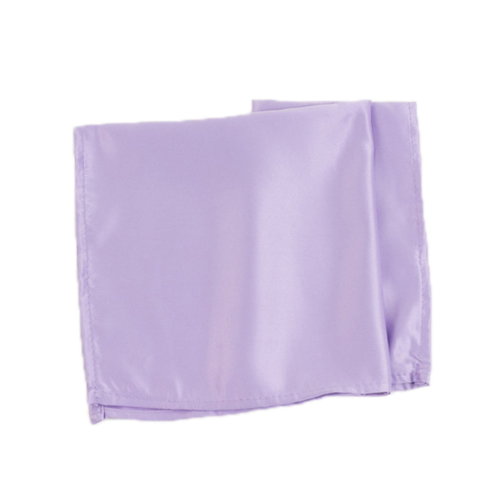 5 Pack Lamour Satin 20"x20" Napkins Lavender Lilac - Soft Matte Finish Dinner Napkins - Bell Racket Store