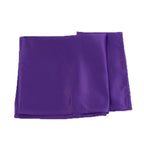 5 Pack Lamour Satin 20"x20" Napkins Purple - Soft Matte Finish Dinner Napkins - Bell Racket Store
