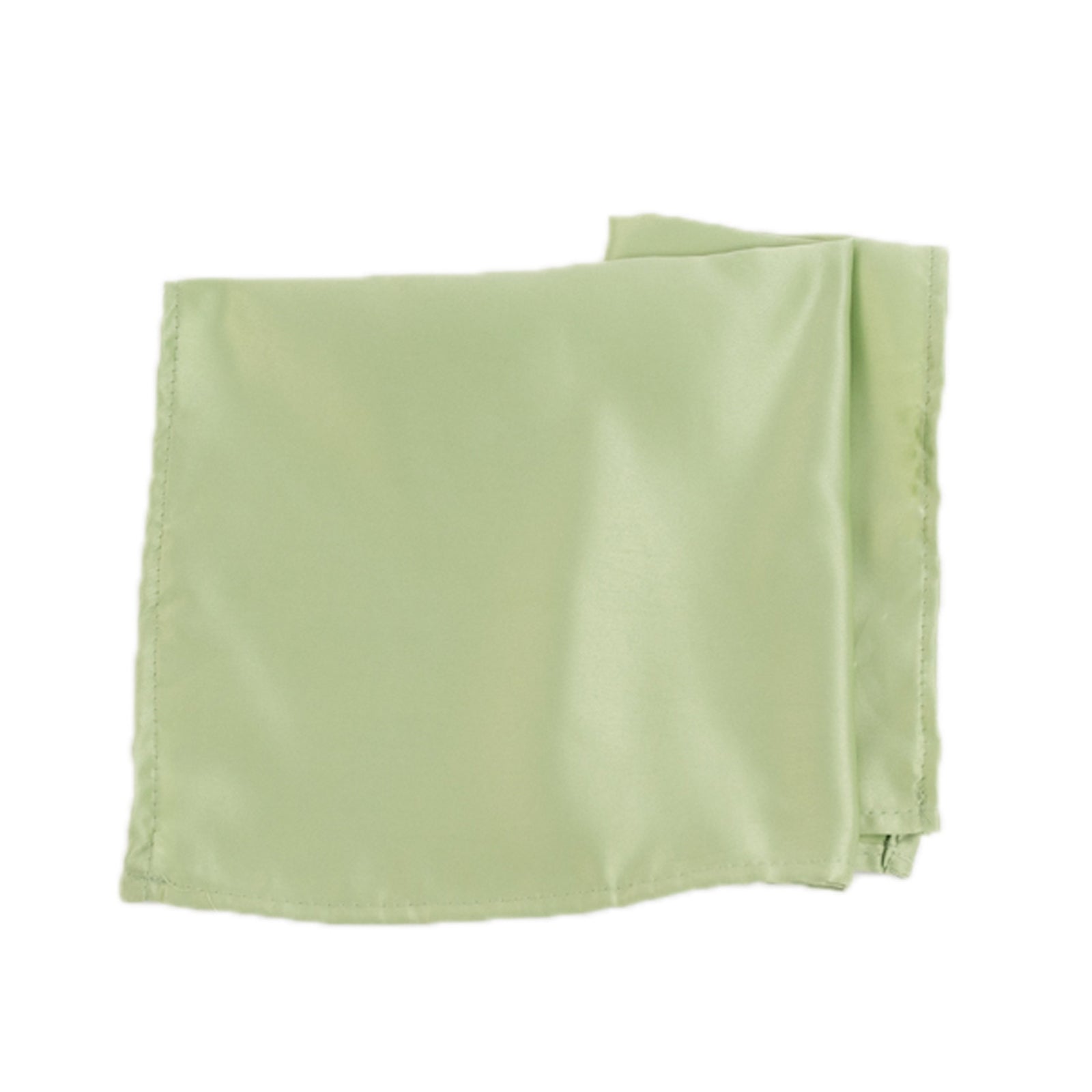 5 Pack Lamour Satin 20"x20" Napkins Sage Green - Soft Matte Finish Dinner Napkins - Bell Racket Store