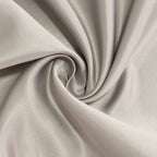 5 Pack Lamour Satin 20"x20" Napkins Silver - Soft Matte Finish Dinner Napkins - Bell Racket Store