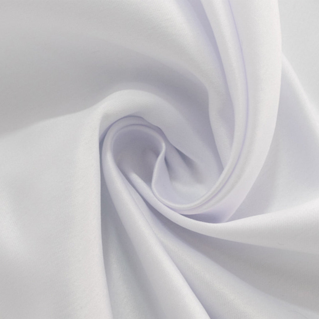 5 Pack Lamour Satin 20"x20" Napkins White - Exquisite Dinner Napkins with Soft Matte Finish for Weddings & Events - Bell Racket Store