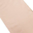 5 Pack Lamour Satin 6"x106" Chair Sashes Nude - Stylish Reusable Decorative Bows - Bell Racket Store