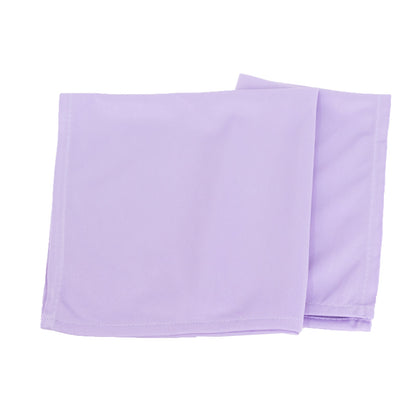 5 Pack Lavender Lilac Scuba Napkins â€“ 17"x17", Wrinkle - Free & Stain Resistant Cloth Napkins - Bell Racket Store