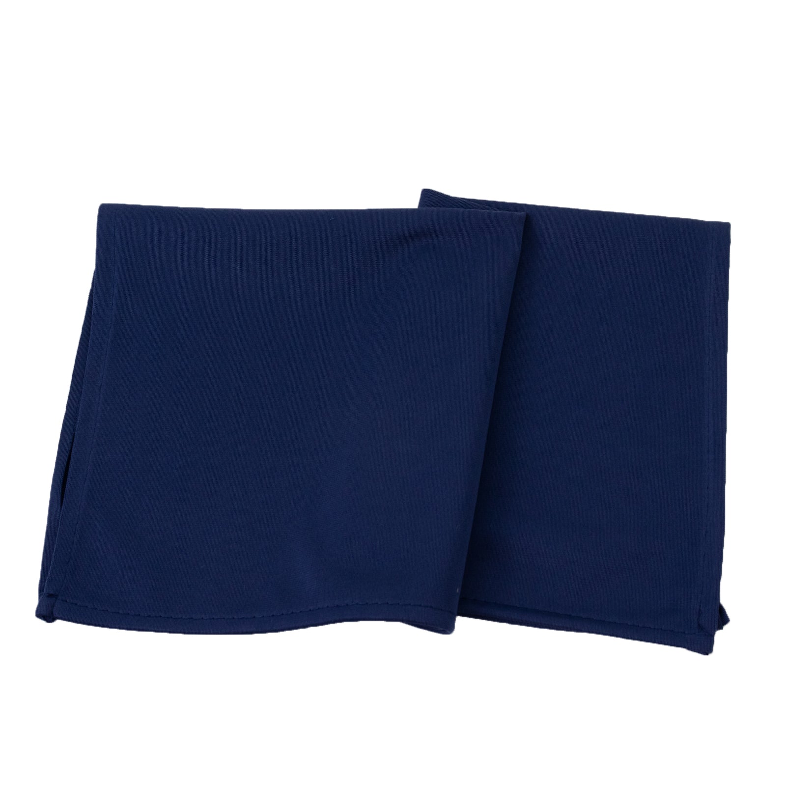5 Pack Navy Blue Scuba Napkins â€“ 17"x17", Wrinkle - Free & Stain Resistant Cloth Napkins - Bell Racket Store