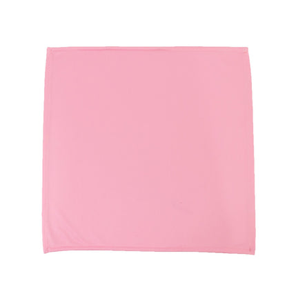 5 Pack Pink Scuba Napkins â€“ 17"x17", Wrinkle - Free & Stain Resistant Cloth Napkins - Bell Racket Store