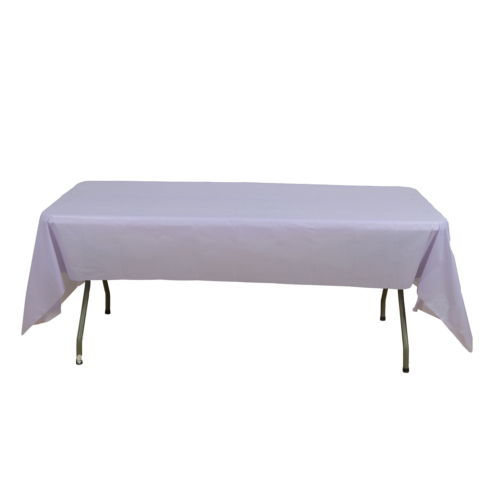 5 - Pack Plastic Table Covers Lavender Lilac Rectangle - Reliable PVC Disposable Covers for Gatherings 54"x108" - Bell Racket Store