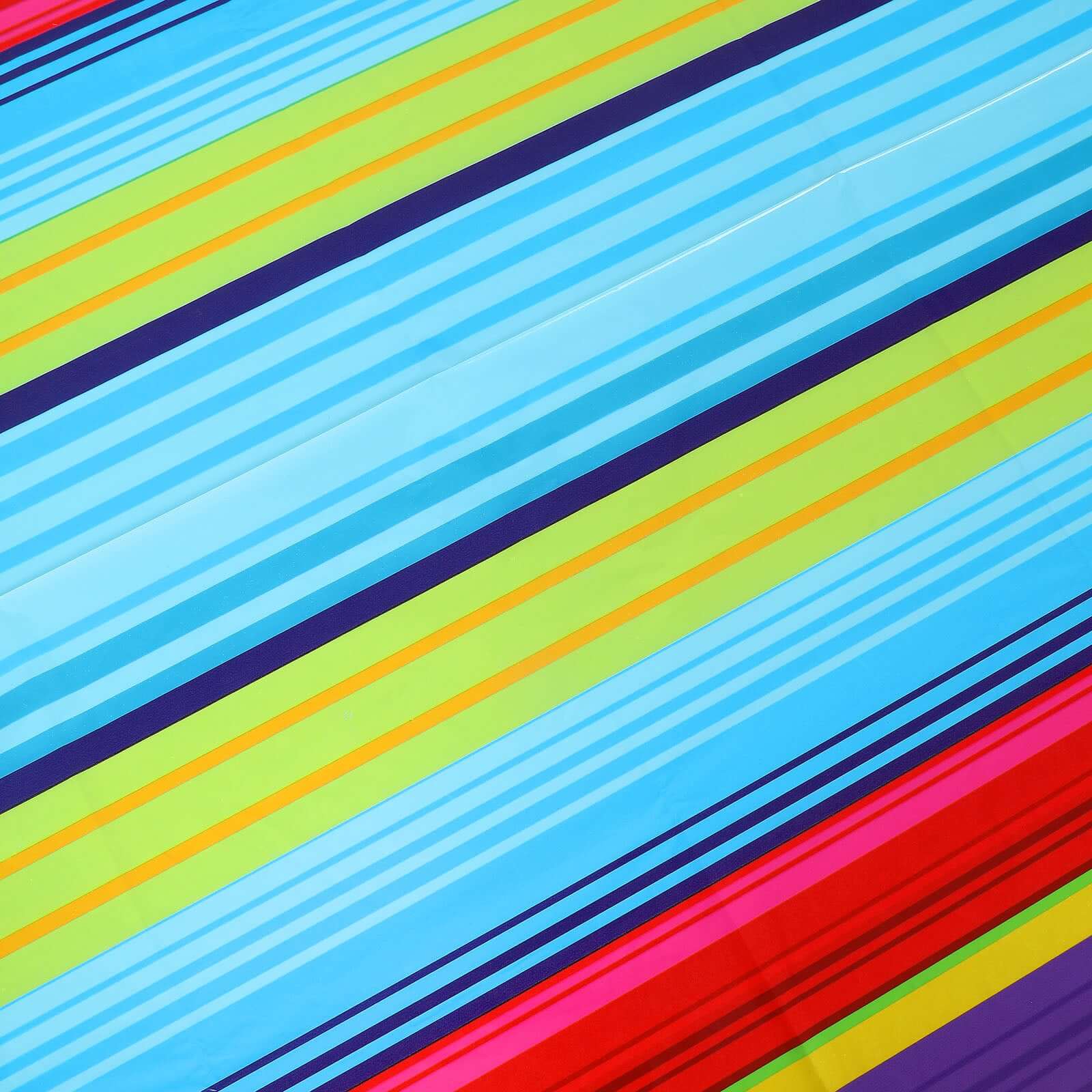 5 - Pack Plastic Table Covers Mexican Serape Rectangle - Vibrant PVC Disposable Tablecloths for Cinco De Mayo 54"x108" - Bell Racket Store