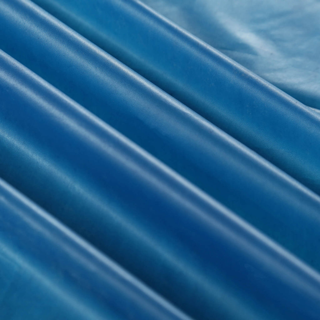 5 - Pack Plastic Table Covers Navy Blue Round - Durable PVC Disposable Tablecloths for Events 84" - Bell Racket Store