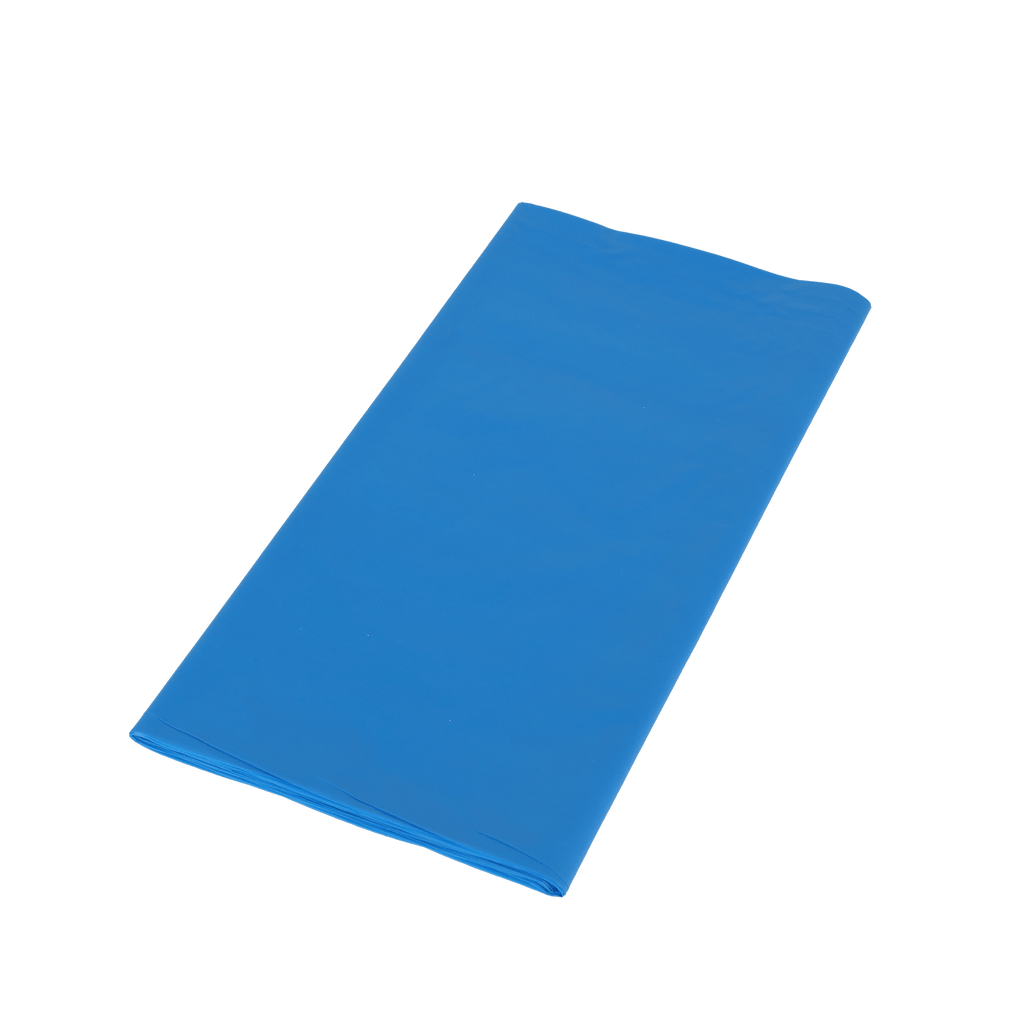5 - Pack Plastic Table Covers Royal Blue Rectangle - Reliable PVC Disposable Covers for Gatherings 54"x108" - Bell Racket Store