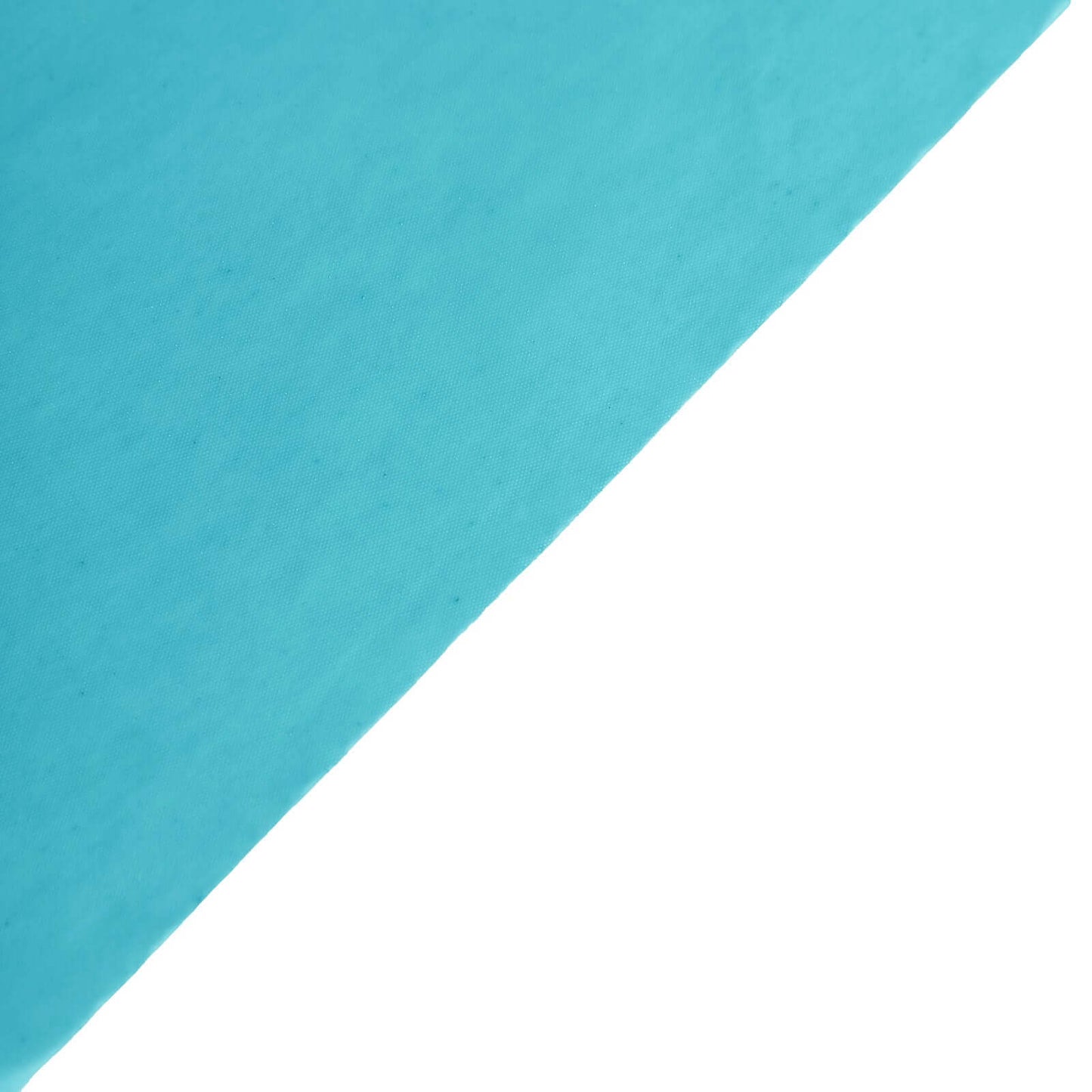 5 - Pack Plastic Table Covers Turquoise Rectangle - Reliable PVC Disposable Covers for Gatherings 54"x108" - NestOCart