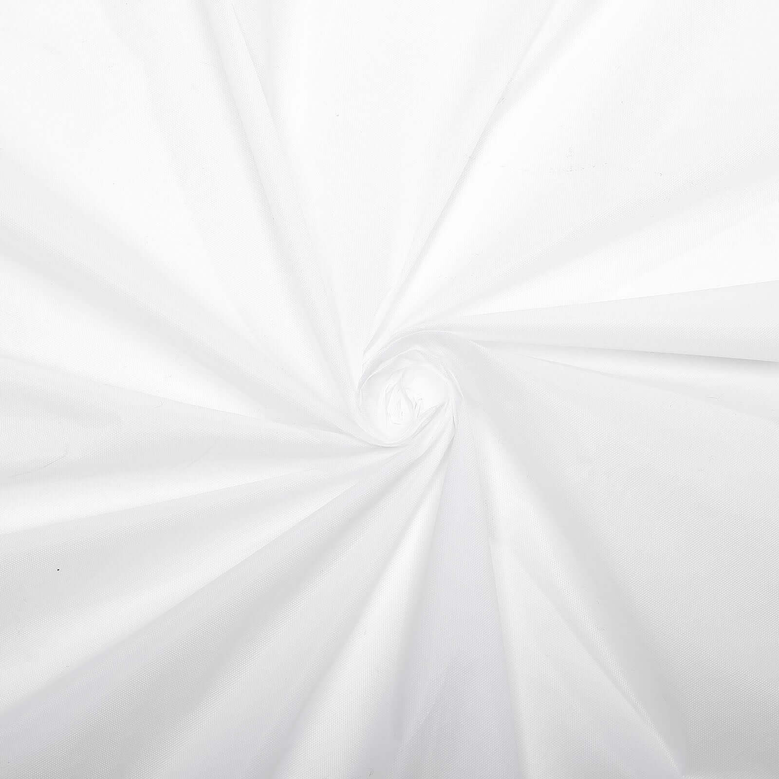 5 - Pack Plastic Table Covers White Rectangle with Gold Confetti Dots - Durable PVC Disposable Tablecloths for Events 54"x108" - Bell Racket Store