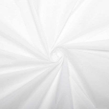 5 - Pack Plastic Table Covers White Rectangle with Gold Confetti Dots - Durable PVC Disposable Tablecloths for Events 54"x108" - Bell Racket Store