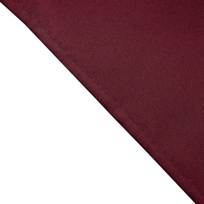 5 Pack Polyester 17"x17" Napkins Burgundy - Durable & Wrinkle Resistant Dinner Napkins - NestOCart
