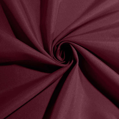 5 Pack Polyester 17"x17" Napkins Burgundy - Durable & Wrinkle Resistant Dinner Napkins - NestOCart