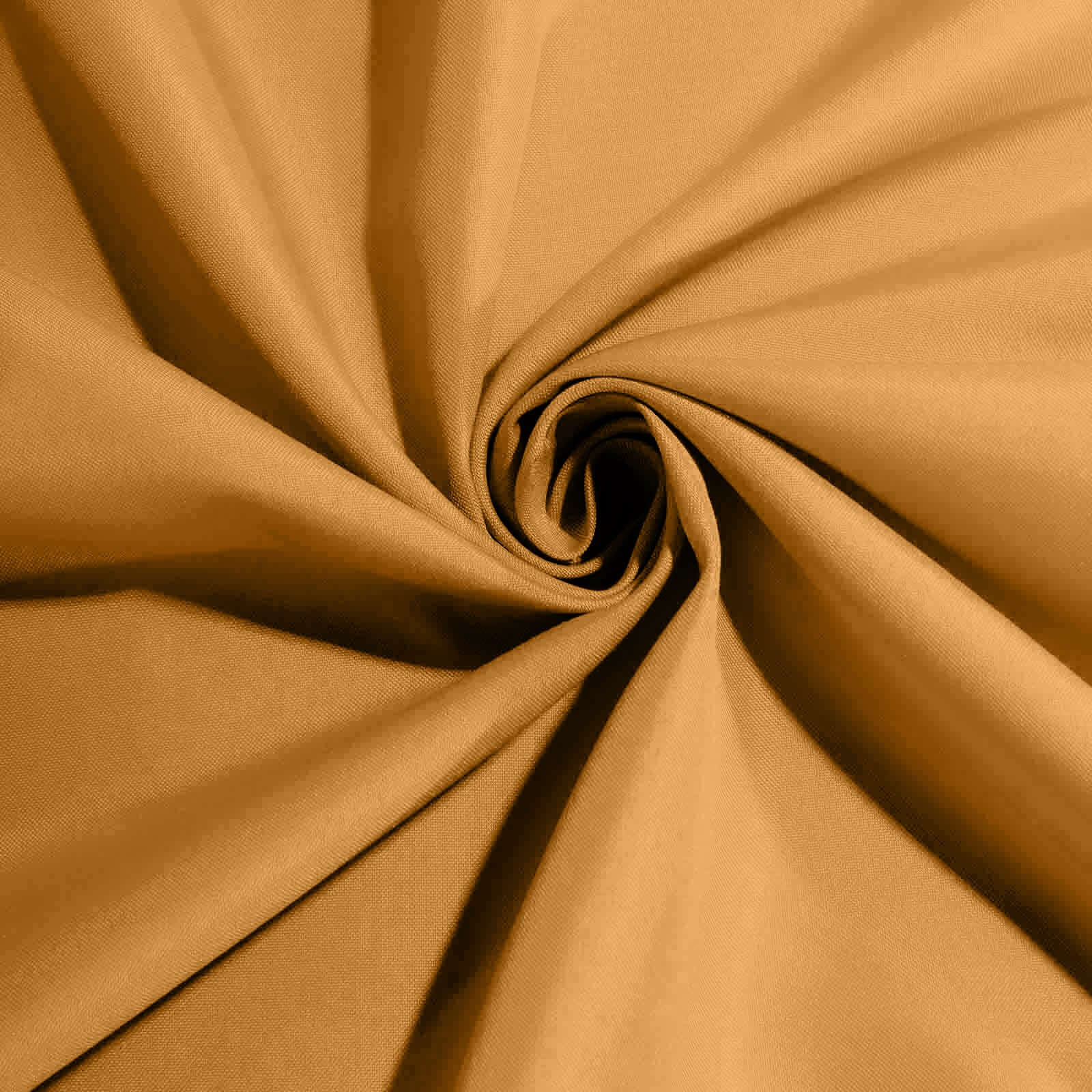 5 Pack Polyester 17"x17" Napkins Gold - Durable & Wrinkle Resistant Dinner Napkins for Everyday Dining & Events - Bell Racket Store