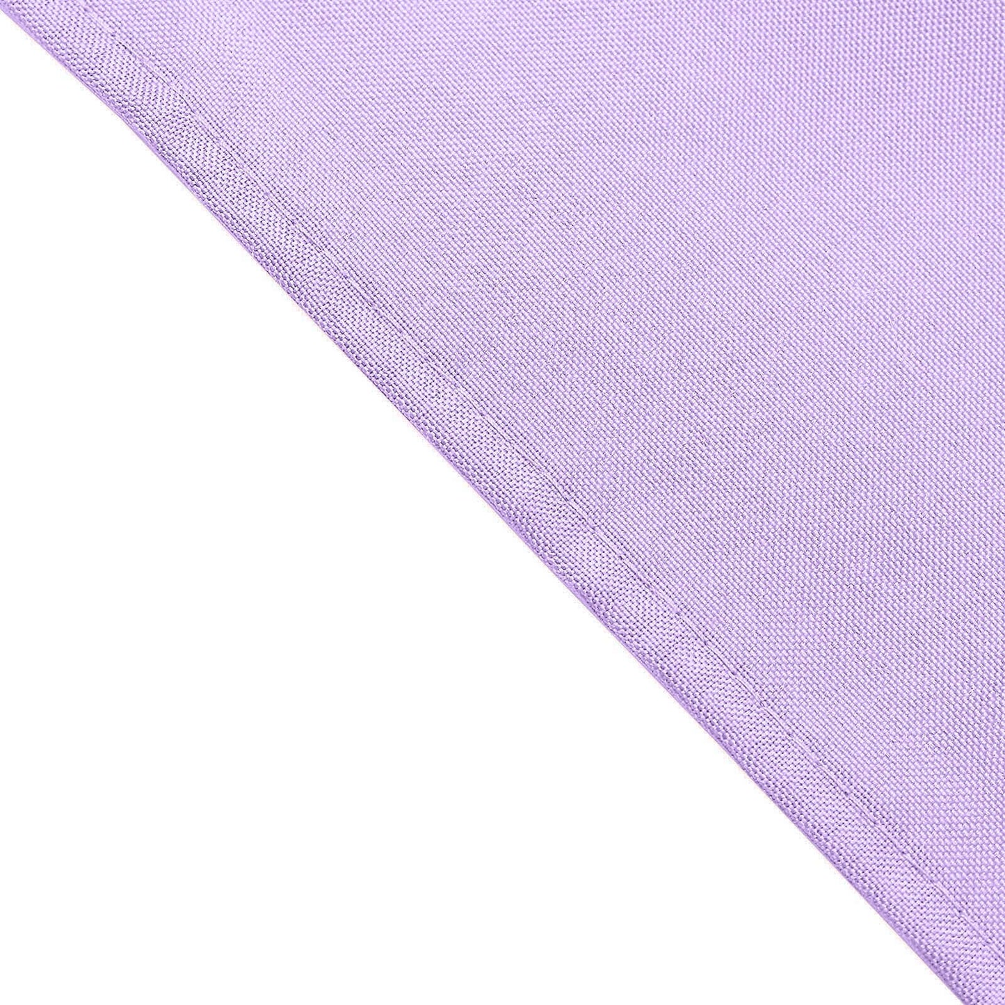 5 Pack Polyester 17"x17" Napkins Lavender Lilac - Durable & Wrinkle Resistant Dinner Napkins - NestOCart