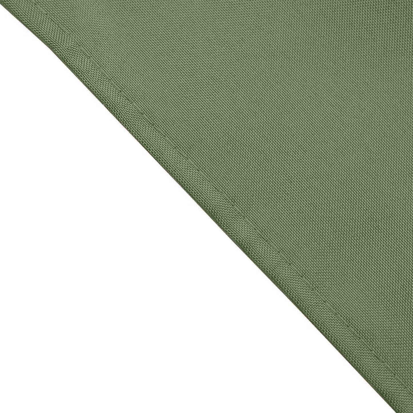 5 Pack Polyester 17"x17" Napkins Olive Green - Durable & Wrinkle Resistant Dinner Napkins - NestOCart