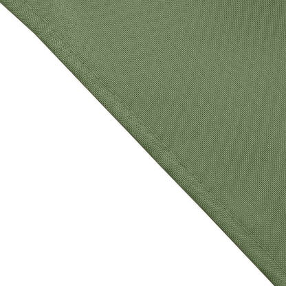 5 Pack Polyester 17"x17" Napkins Olive Green - Durable & Wrinkle Resistant Dinner Napkins - NestOCart
