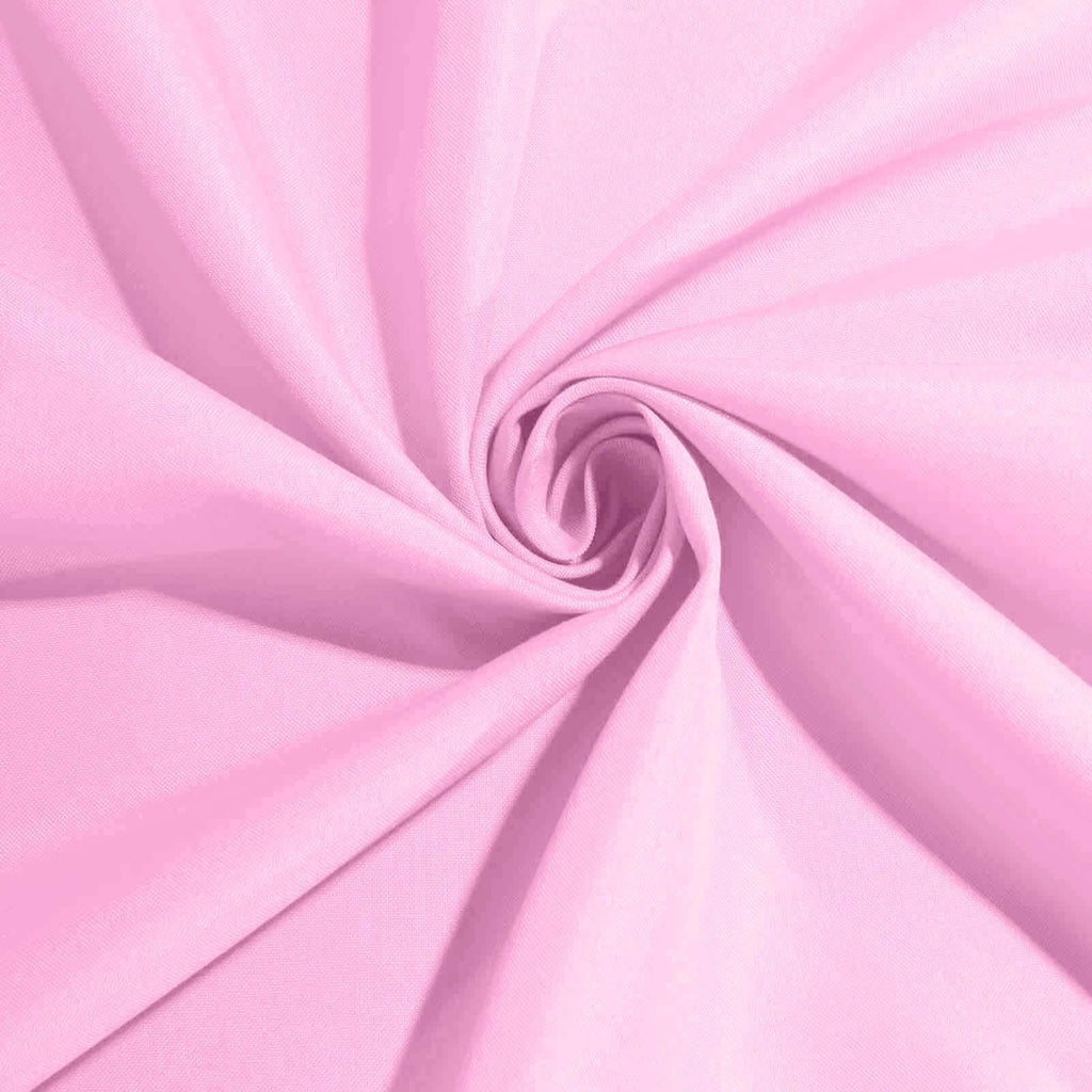 5 Pack Polyester 17"x17" Napkins Pink - Durable & Wrinkle Resistant Dinner Napkins - Bell Racket Store