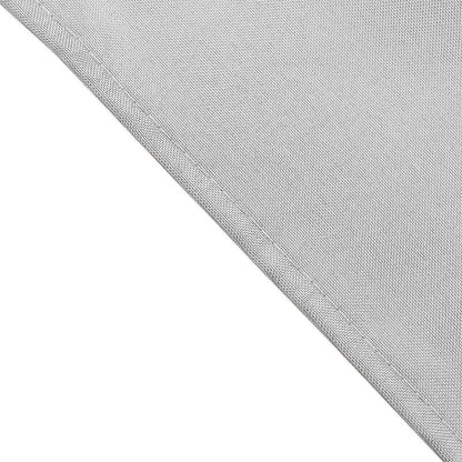 5 Pack Polyester 17"x17" Napkins Silver - Durable & Wrinkle Resistant Dinner Napkins - NestOCart