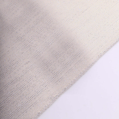 5 Pack Polyester 20"x20" Napkins Beige Shimmer Sequin Dots - Luminous Cloth Napkins - Bell Racket Store