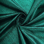 5 Pack Polyester 20"x20" Napkins Hunter Emerald Green Shimmer Sequin Dots - Luminous Cloth Napkins - Bell Racket Store