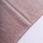 5 Pack Polyester 20"x20" Napkins Rose Gold Shimmer Sequin Dots - Luminous Cloth Napkins - Bell Racket Store