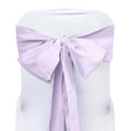 5 Pack Polyester Chair Sashes Lavender Lilac 6"x108"