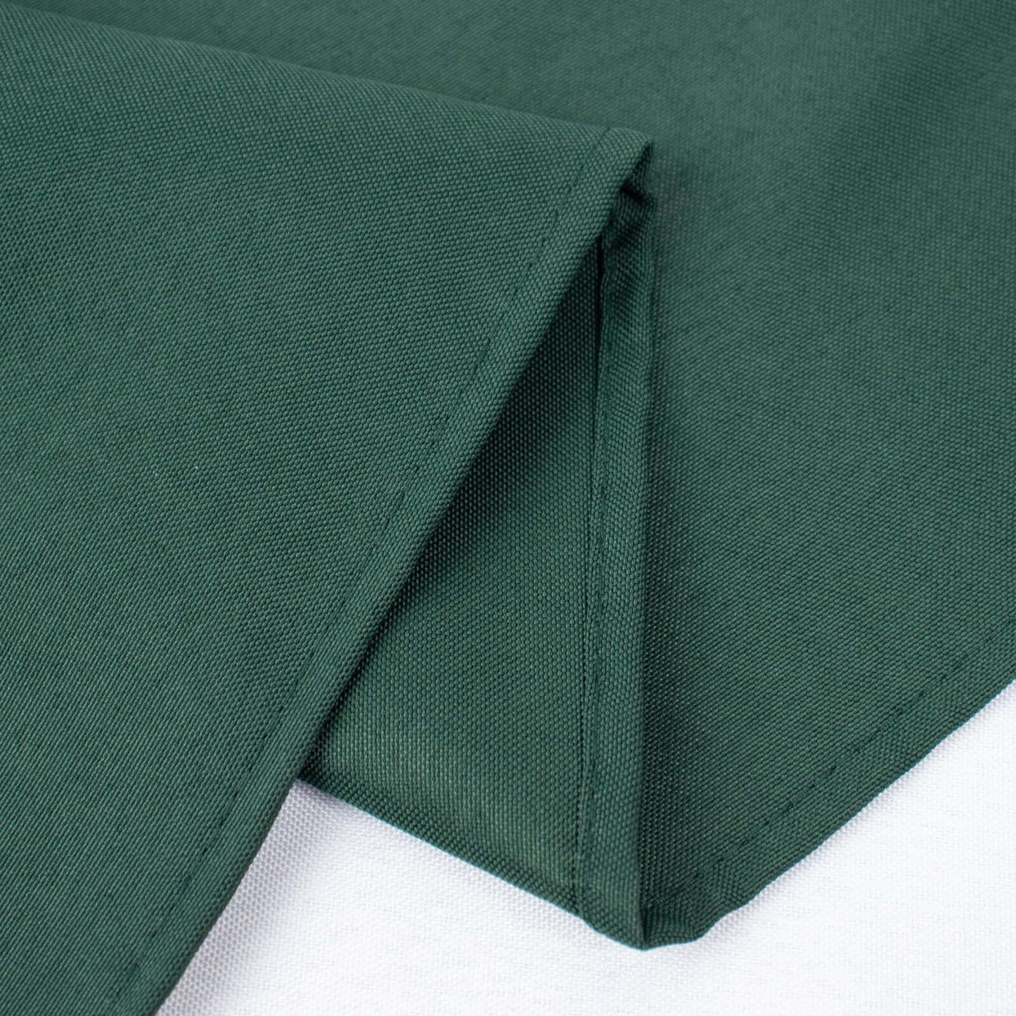 5 Pack Premium Polyester 20"x20" Napkins Hunter Emerald Green - Wrinkle - Resistant & Durable Dinner Napkins - Bell Racket Store
